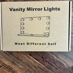 Vanity Mirror Lights - Black